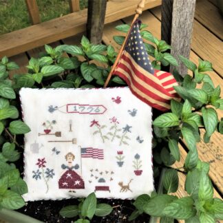Photo of My Patriotic Garden pillow tuck